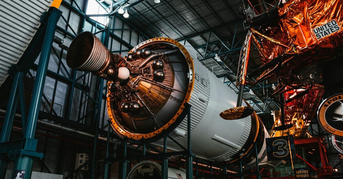 process building space rocket engine 1